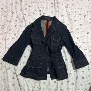 ann taylor jean jacket
